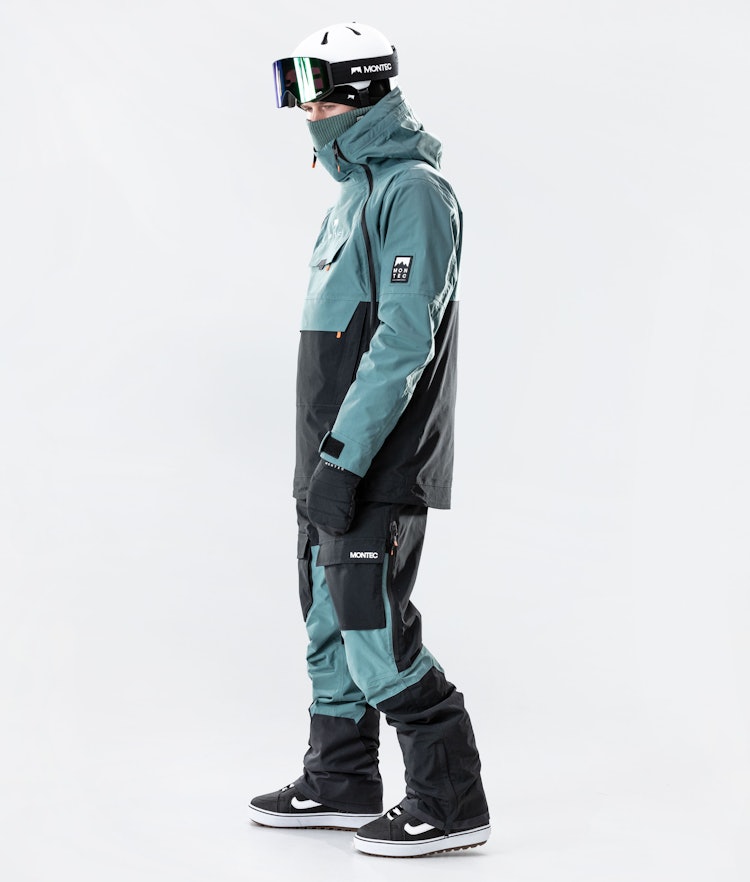 Doom 2020 Veste Snowboard Homme Atlantic/Black, Image 8 sur 9