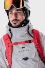 Doom 2020 Snowboard jas Heren Light Grey
