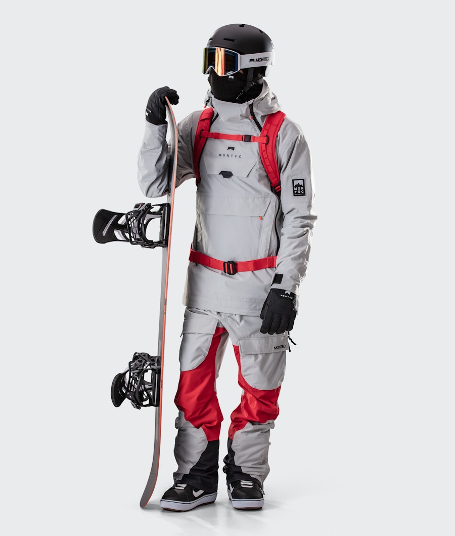 Montec Doom 2020 Snowboard jas Light Grey
