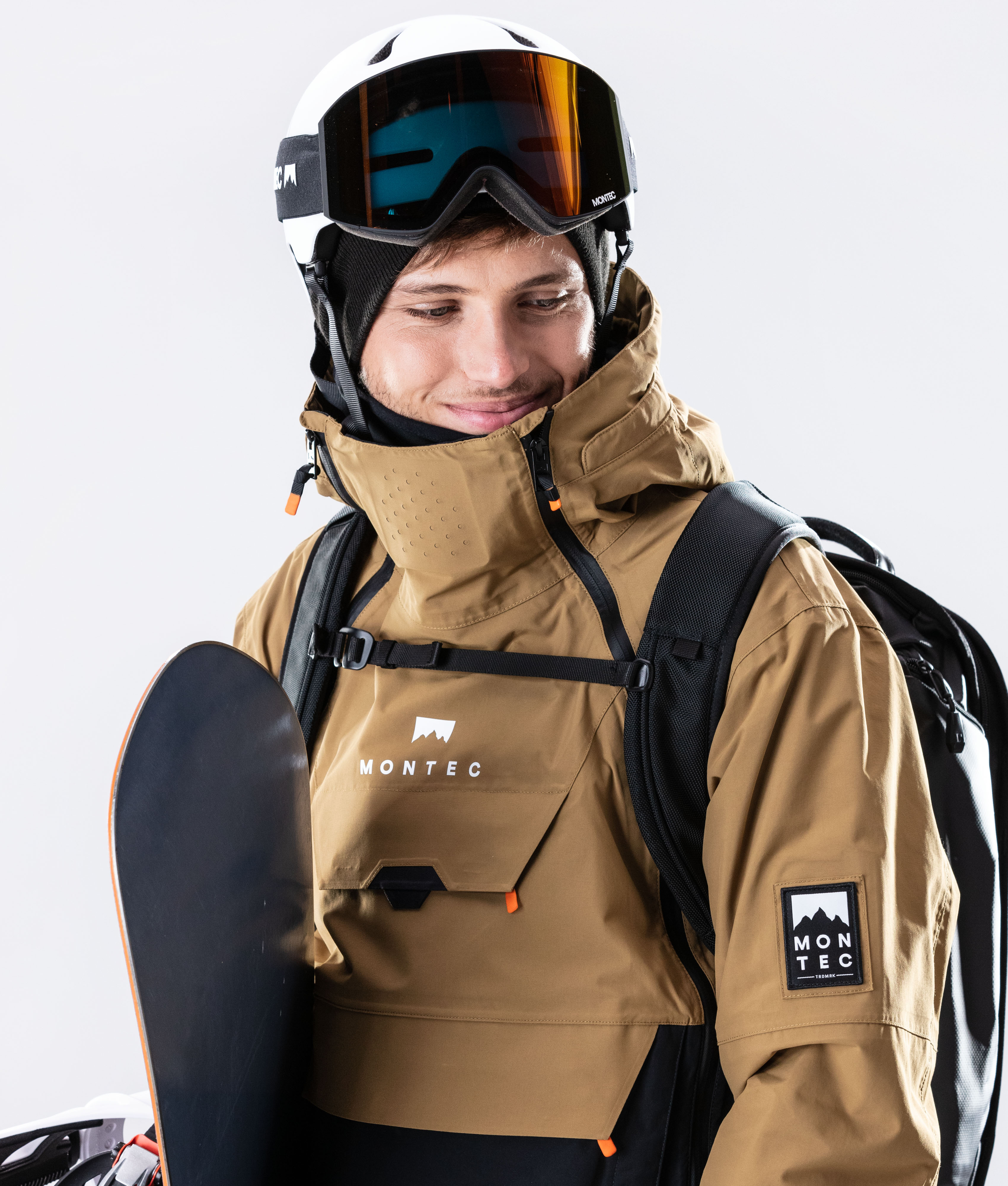 Montec Doom 2020 Snowboard Jacket Men Gold/Black