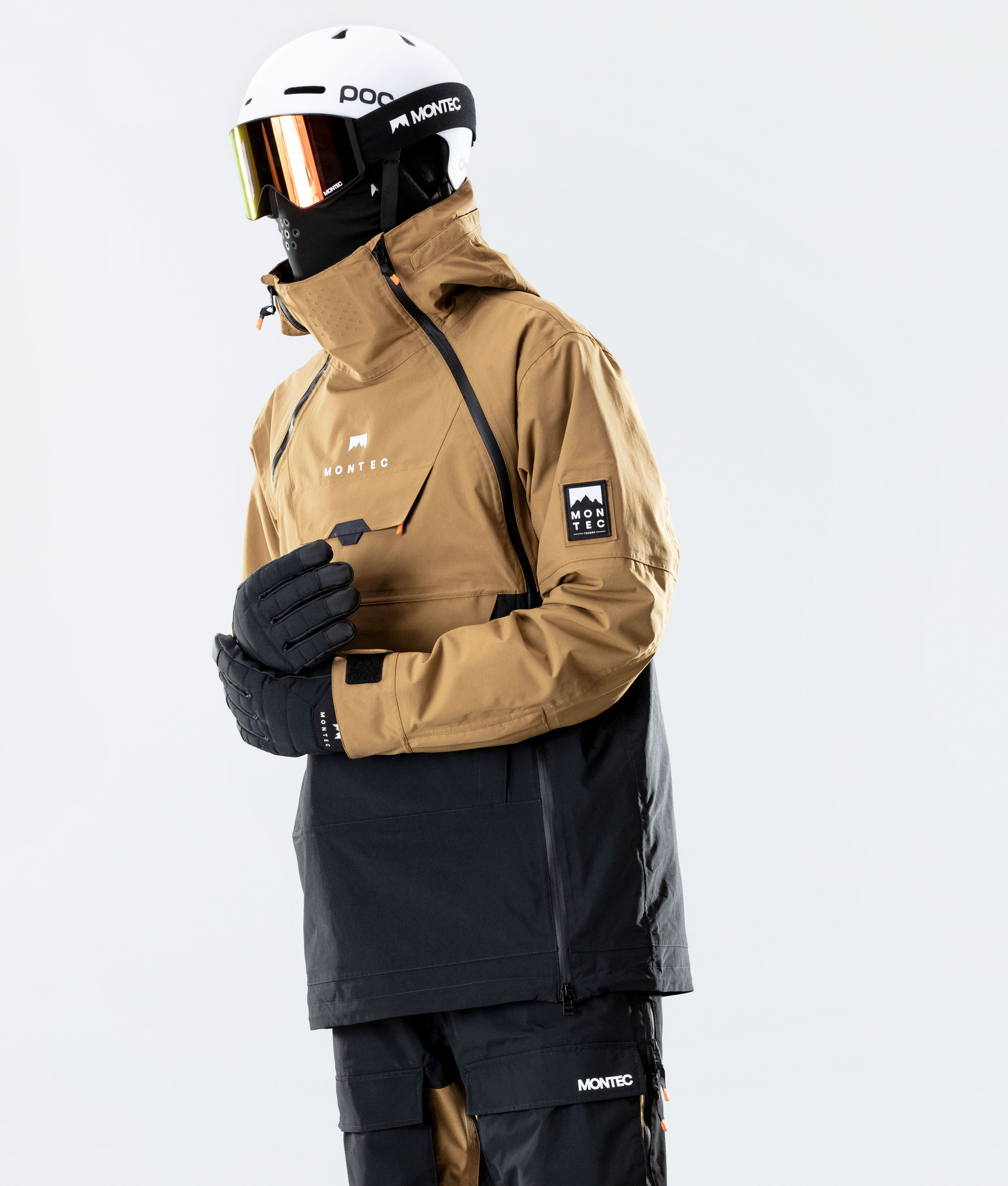 Montec Doom Snowboard Jacket Gold/Black