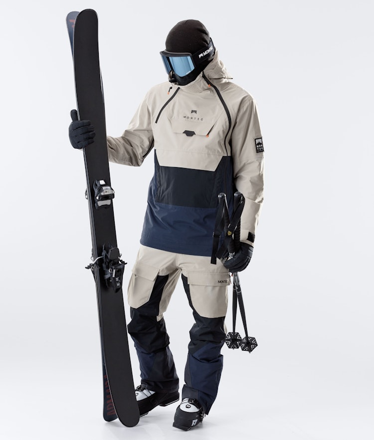 Montec Doom 2020 Ski jas Heren Sand/Black/Marine