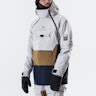 Montec Doom 2020 Snowboard Jacket Light Grey/Gold/Marine