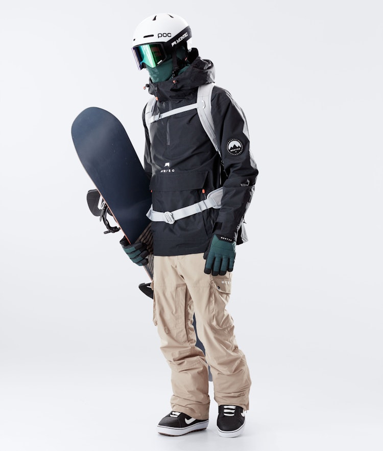 Montec Typhoon 2020 Veste Snowboard Homme Black