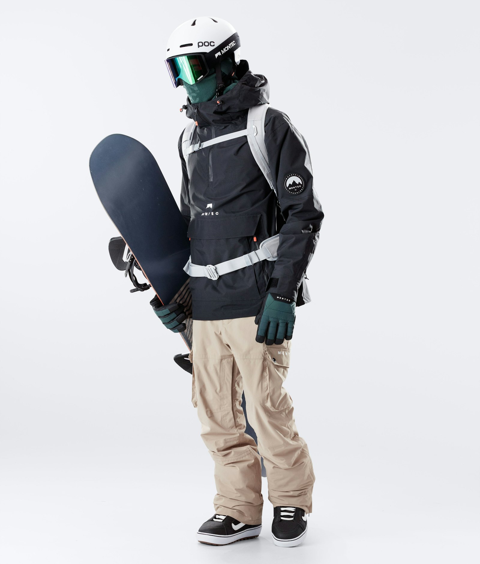 Montec Typhoon 2020 Chaqueta Snowboard Hombre Black