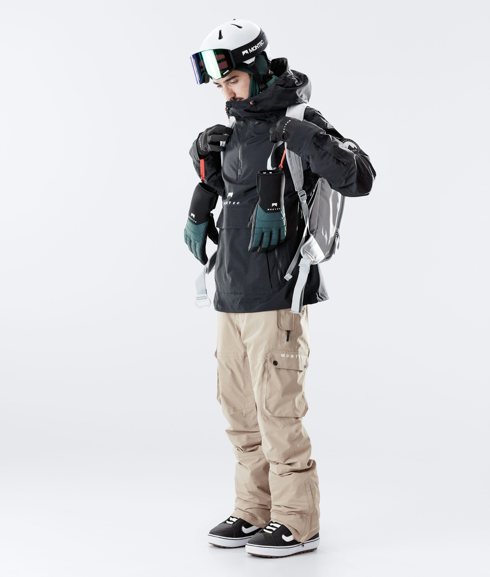 Montec Typhoon 2020 Veste Snowboard Homme Black