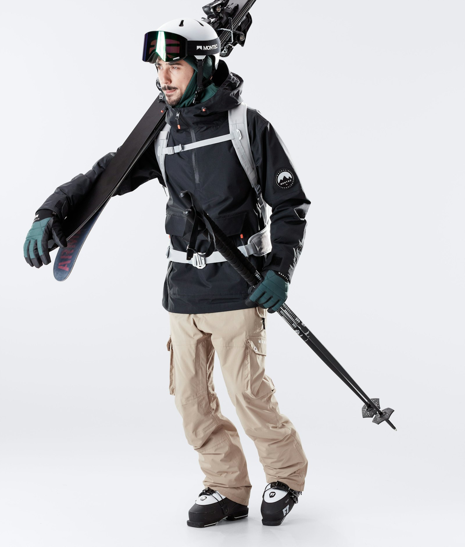 Montec Typhoon 2020 Ski Jacket Men Black