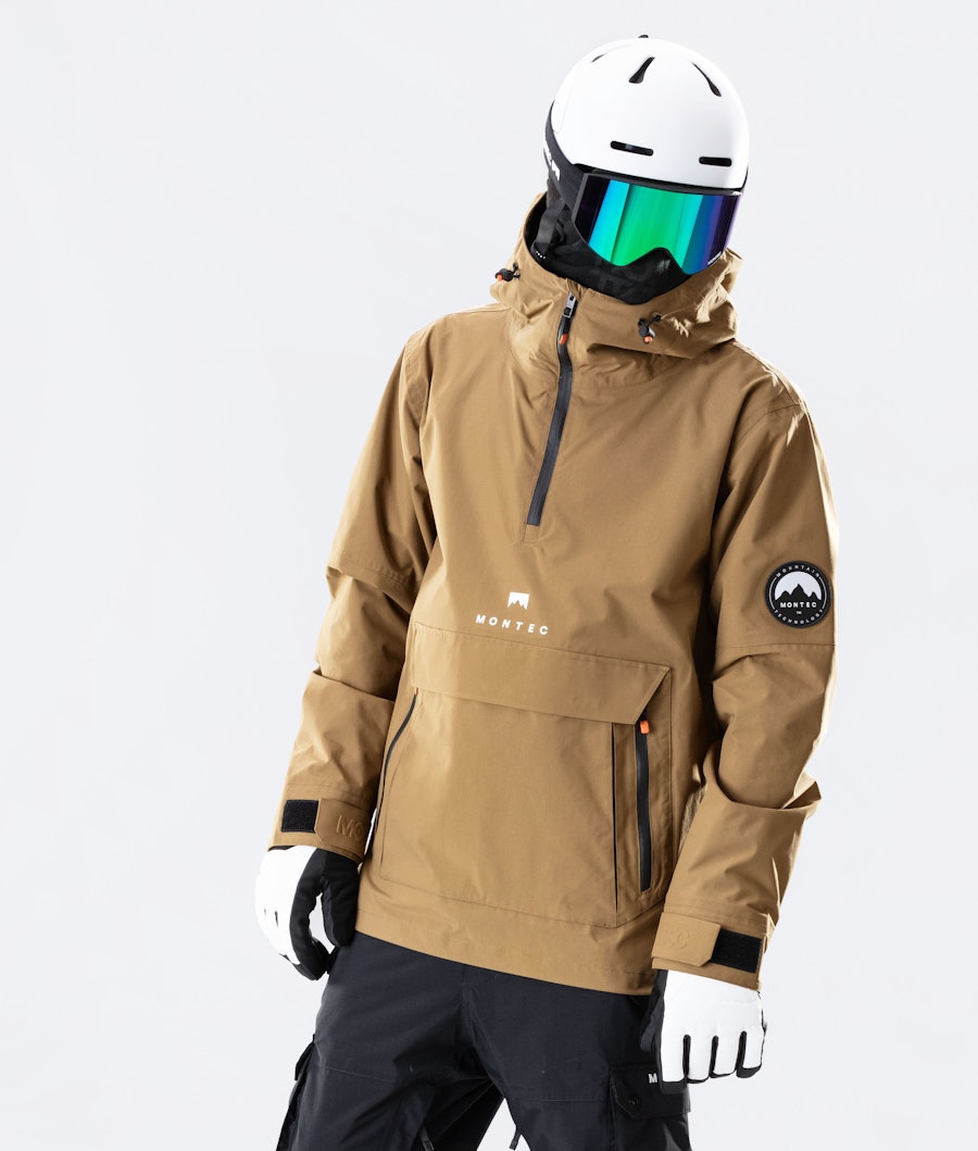 Typhoon 2020 Snowboard Jacket Men Gold Renewed