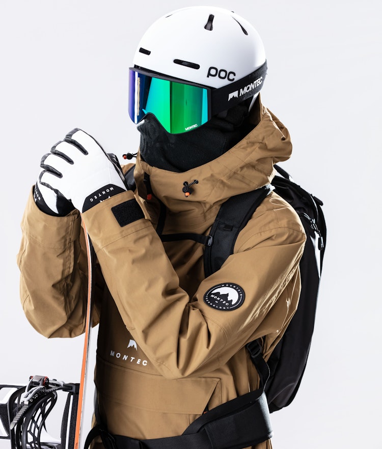 Montec Typhoon 2020 Veste Snowboard Homme Gold