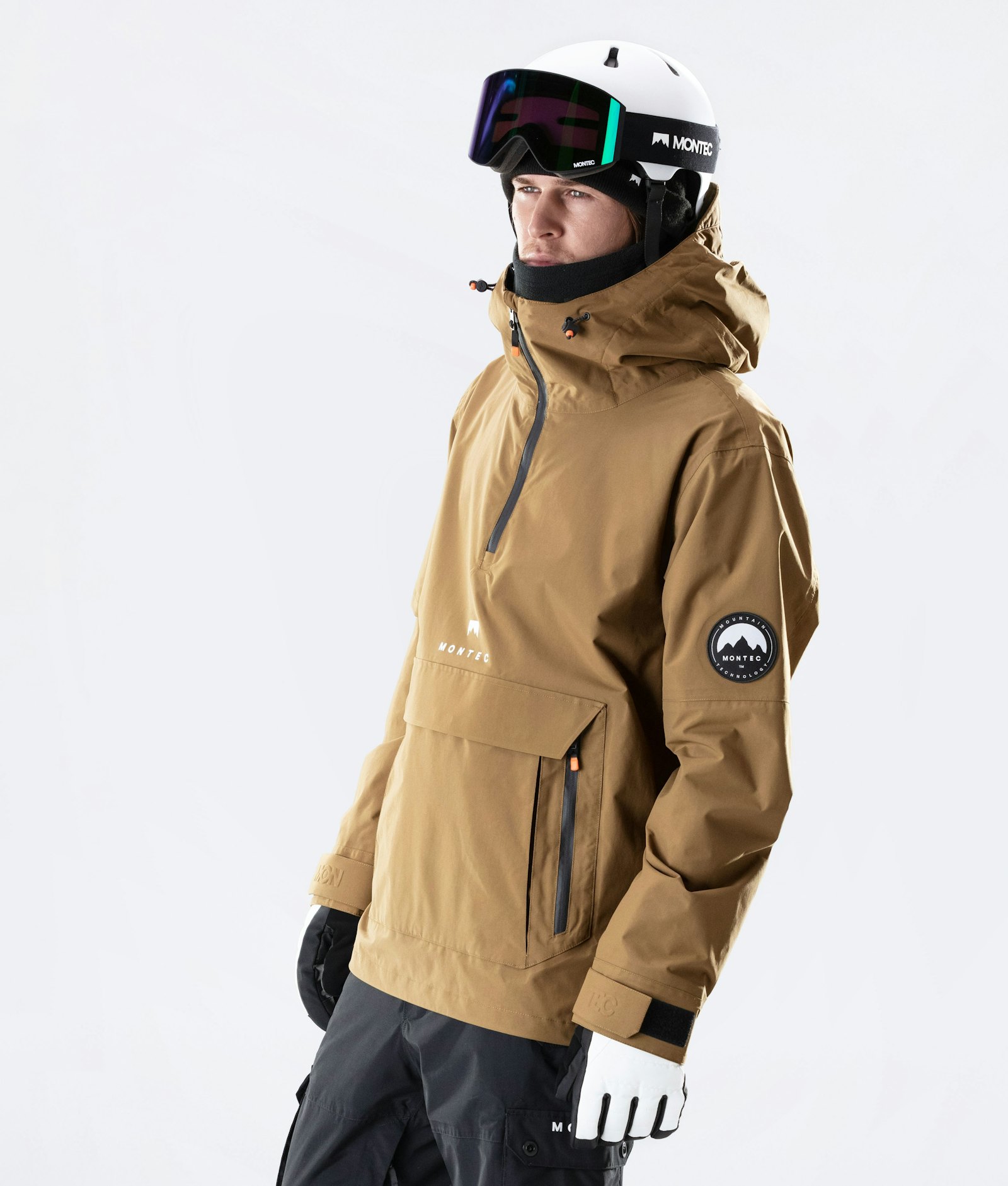 Montec Typhoon 2020 Snowboard Jacket Men Gold