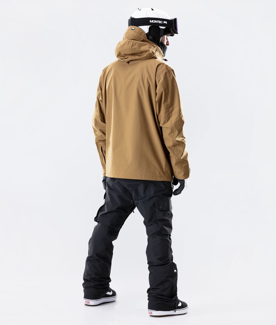 Montec Typhoon 2020 Men's Snowboard Jacket Gold