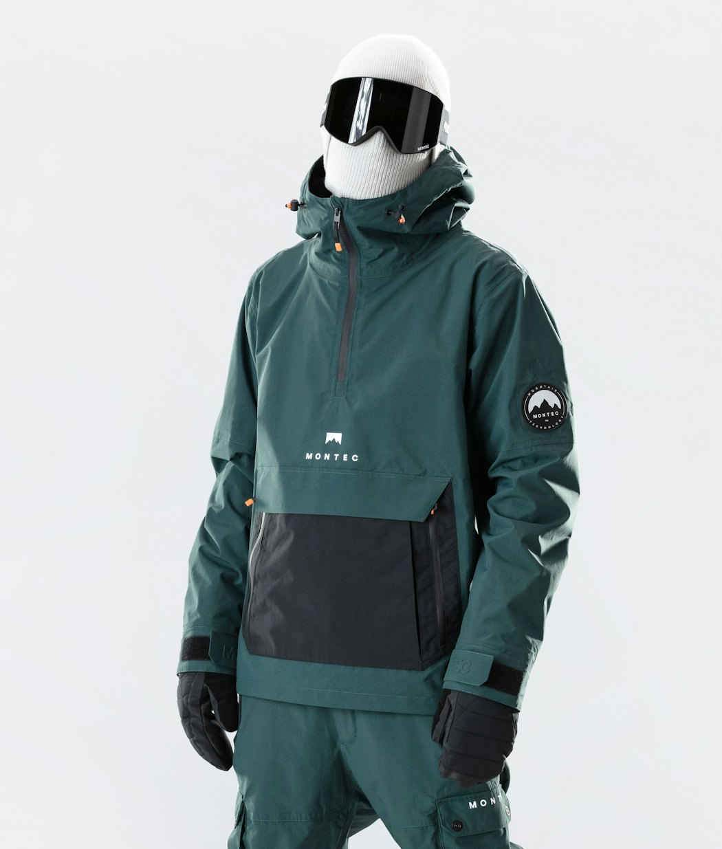 Montec Typhoon 2020 Men's Snowboard Jacket Dark Atlantic/Black