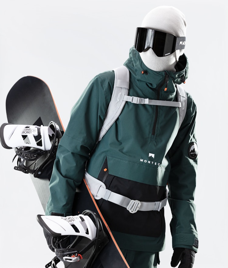 Montec Typhoon 2020 Snowboard Jacket Men Dark Atlantic/Black