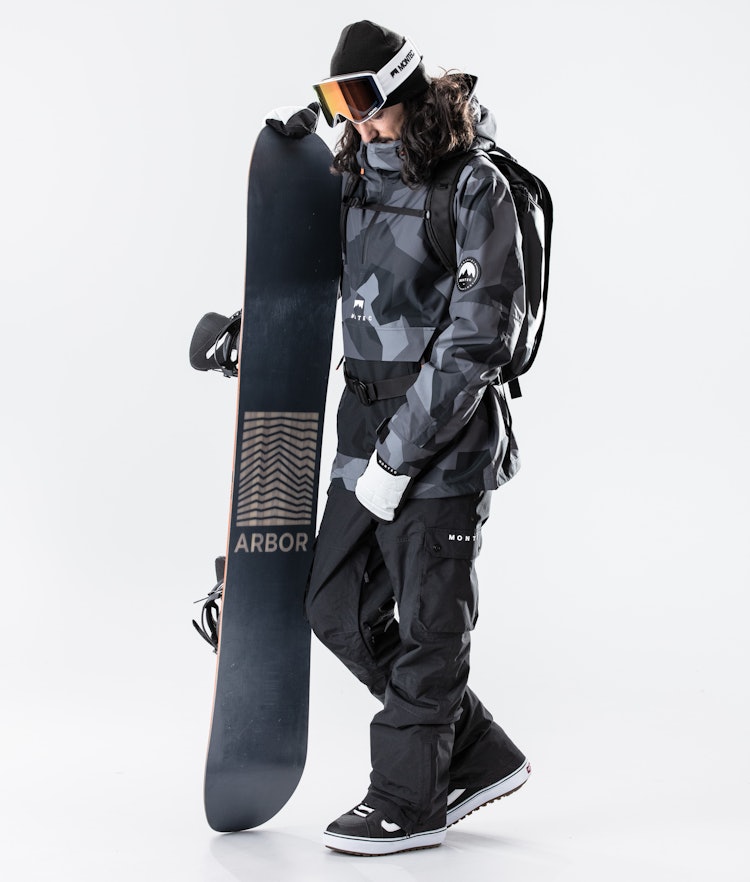Montec Typhoon 2020 Giacca Snowboard Uomo Night Camo/Black