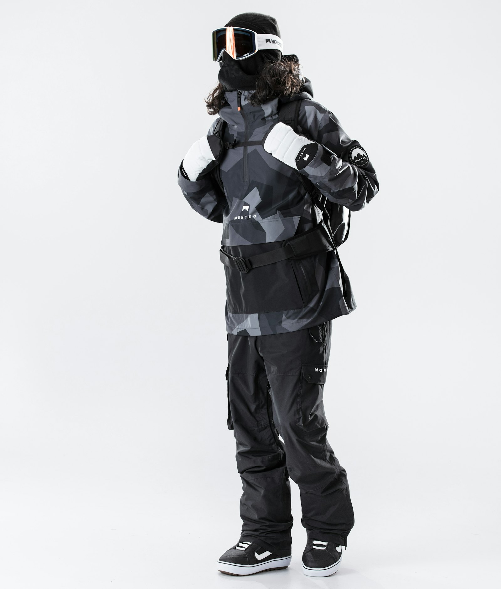 Montec Typhoon 2020 Snowboard jas Heren Night Camo/Black