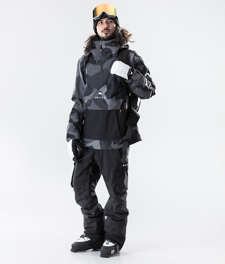Typhoon 2020 Ski Jacket Men Night Camo/Black