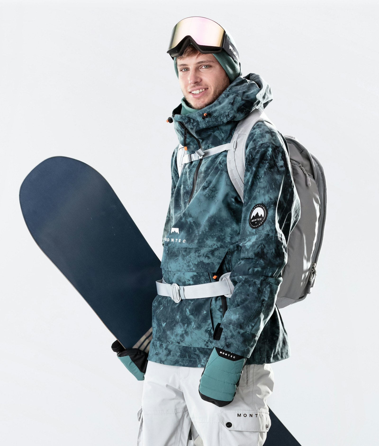 Montec Typhoon 2020 Snowboard Jacket Men Atlantic Tiedye