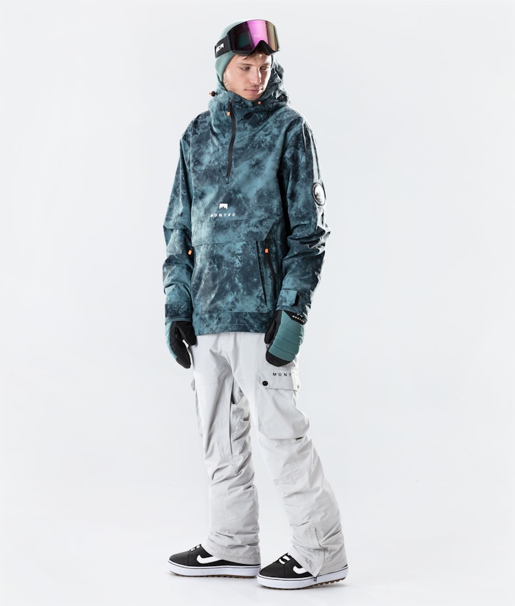 Typhoon 2020 Snowboard Jacket Men Atlantic Tiedye, Image 8 of 9