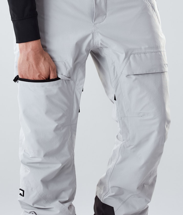 Montec Dune 2020 Pantalon de Snowboard Homme Light Grey, Image 5 sur 6