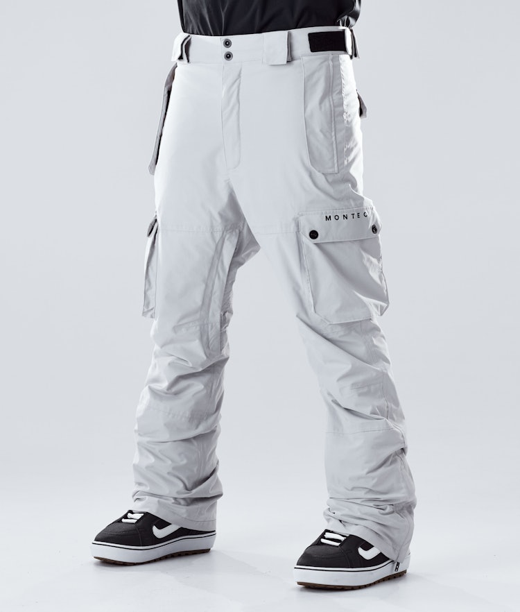 Doom 2020 Pantalon de Snowboard Homme Light Grey, Image 1 sur 6