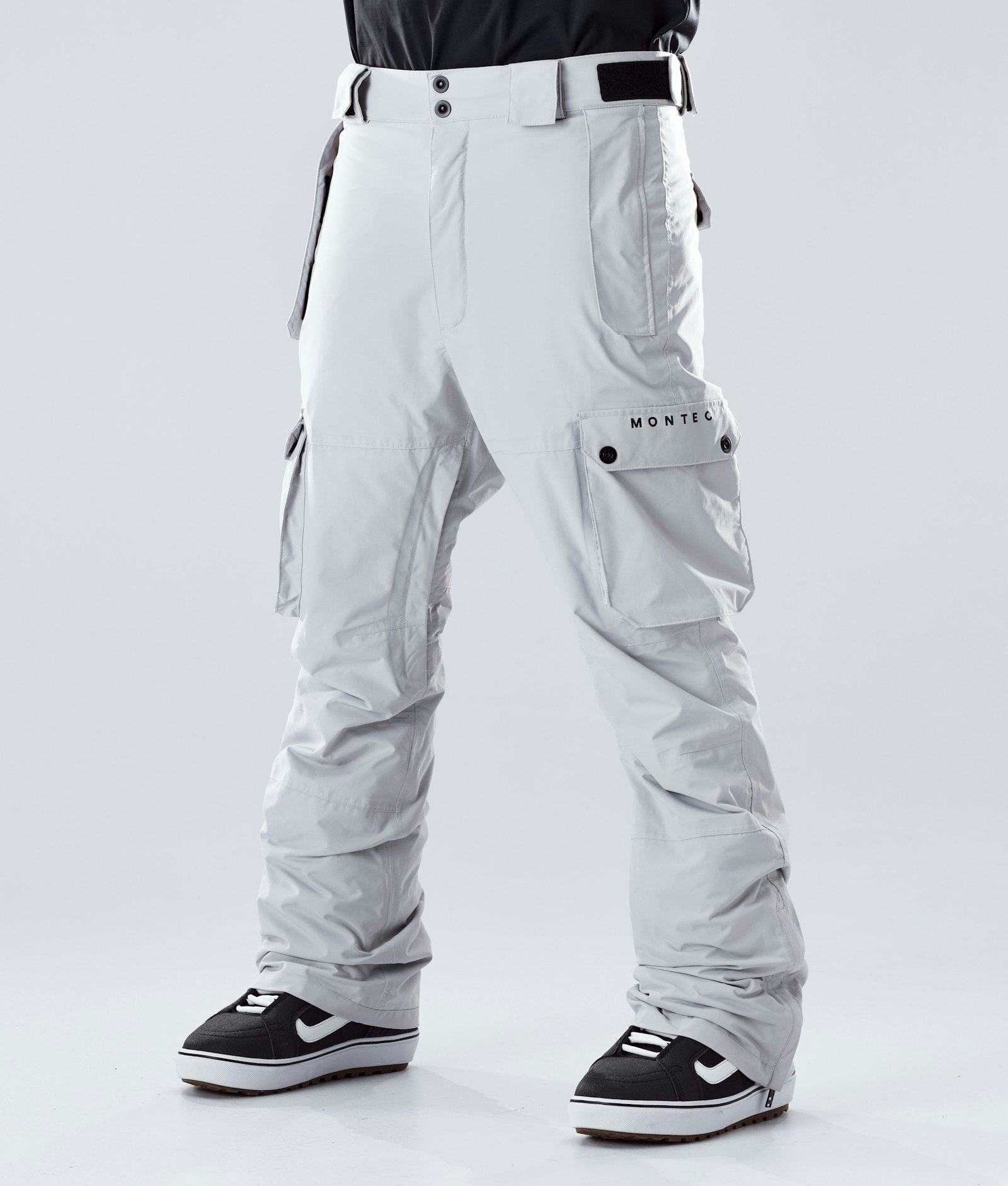 Doom 2020 Kalhoty na Snowboard Pánské Light Grey