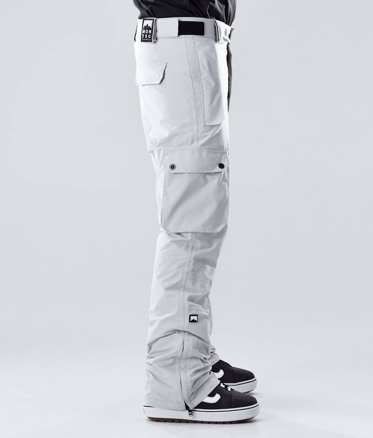 Montec Doom 2020 Kalhoty na Snowboard Pánské Light Grey, Obrázek 2 z 6