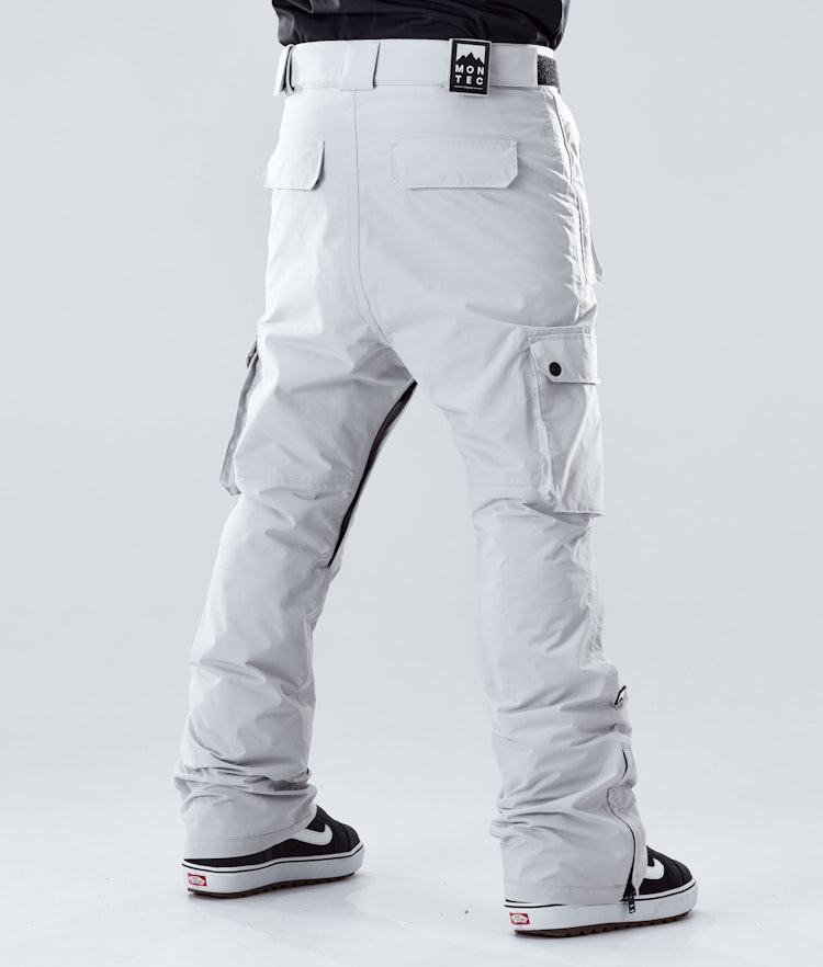 Montec Doom 2020 Pantaloni Snowboard Uomo Light Grey