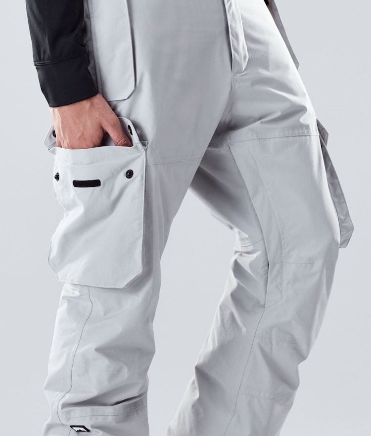 Montec Doom 2020 Pantalon de Snowboard Homme Light Grey, Image 5 sur 6