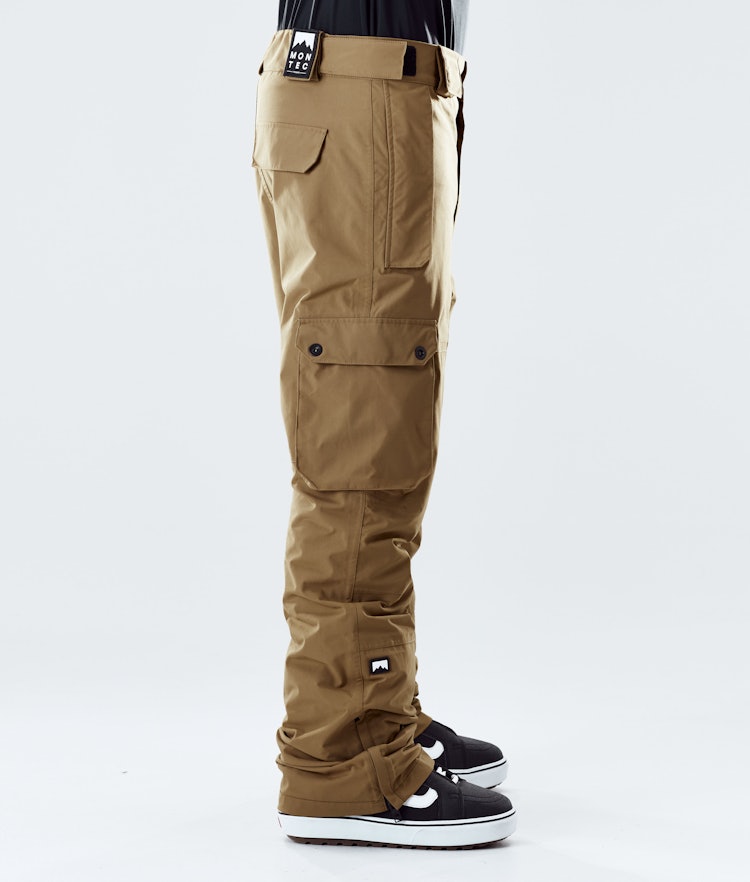 Montec Doom 2020 Spodnie Snowboardowe Mężczyźni Gold, Zdjęcie 2 z 6