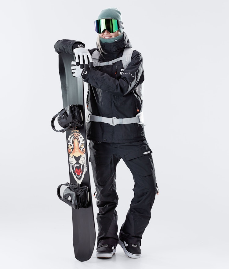 Fawk W 2020 Snowboardjacke Damen Black