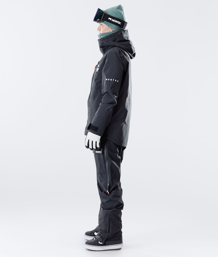 Montec Fawk W 2020 Snowboard Jacket Women Black, Image 8 of 9