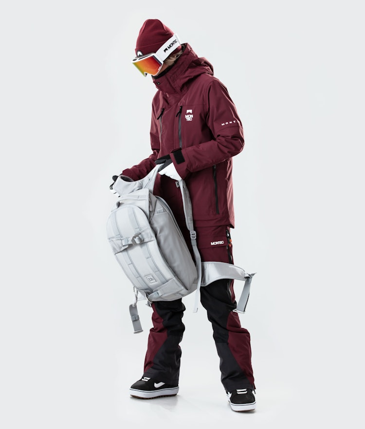 Fawk W 2020 Snowboard Jacket Women Burgundy