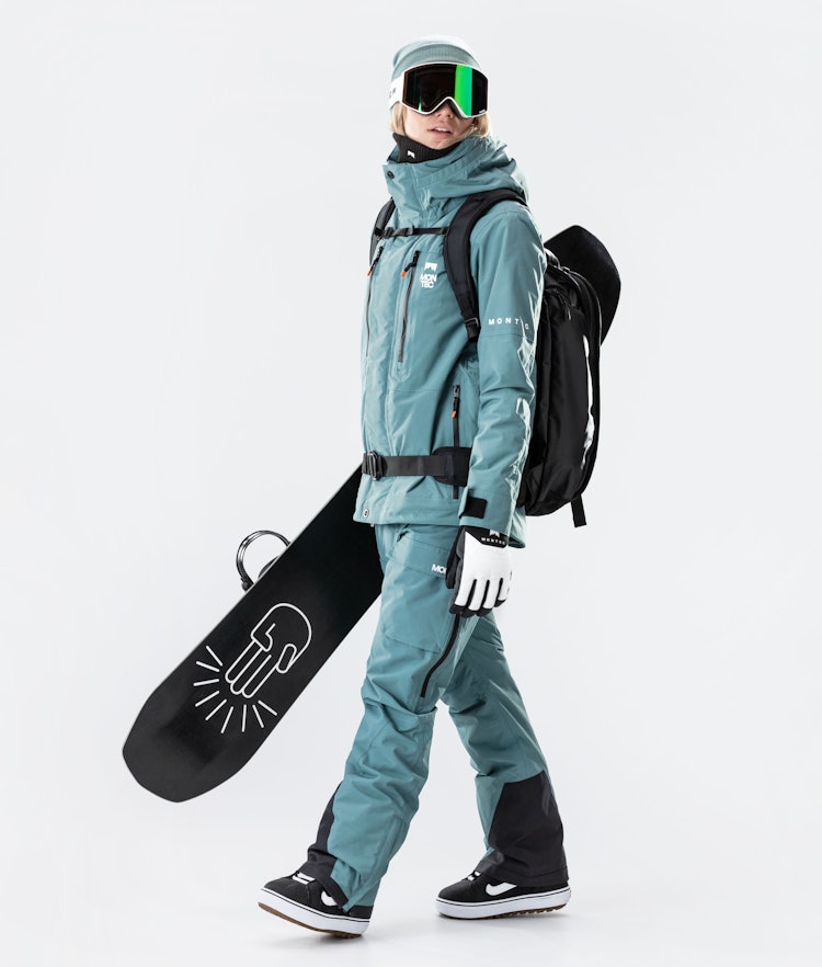 Montec Fawk W 2020 Snowboardjacke Damen Atlantic