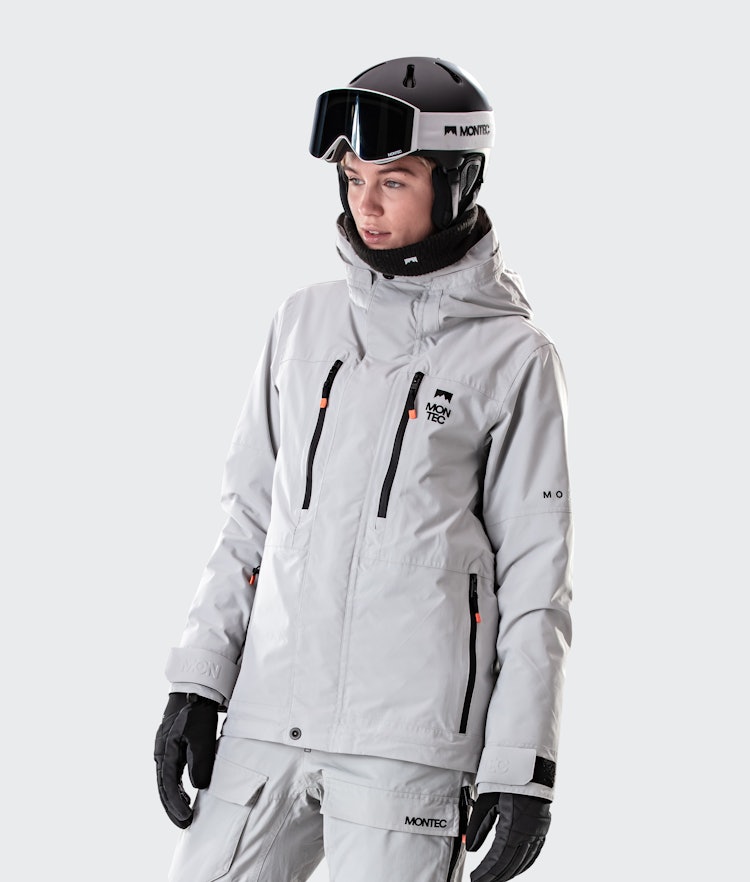 Fawk W 2020 Veste Snowboard Femme Light Grey, Image 1 sur 9