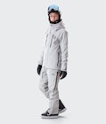 Fawk W 2020 Veste Snowboard Femme Light Grey, Image 8 sur 9