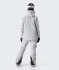 Fawk W 2020 Veste Snowboard Femme Light Grey, Image 9 sur 9