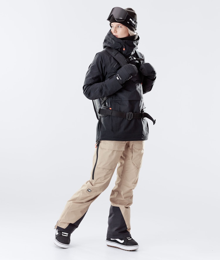 Dune W 2020 Veste Snowboard Femme Black, Image 6 sur 9