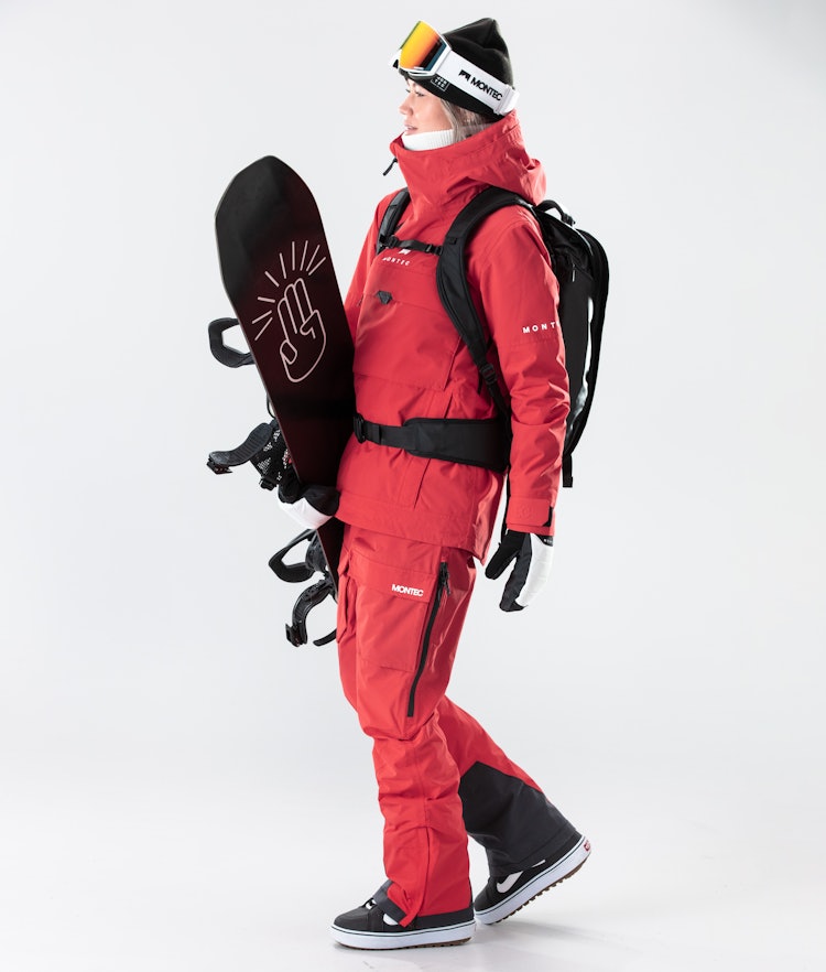 Montec Dune W 2020 Snowboardjakke Dame Red