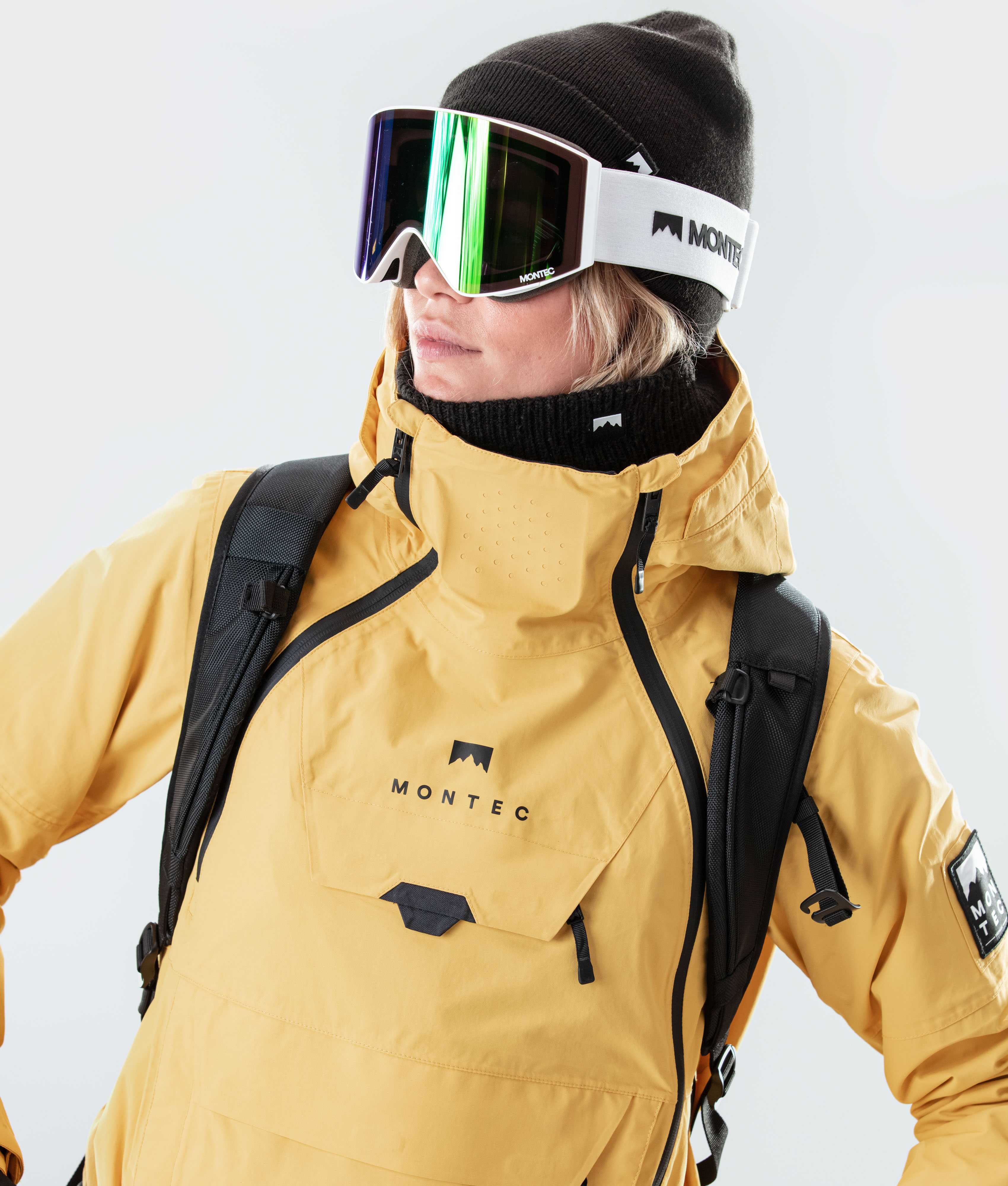 Montec Doom W 2020 Women's Snowboard Jacket Yellow