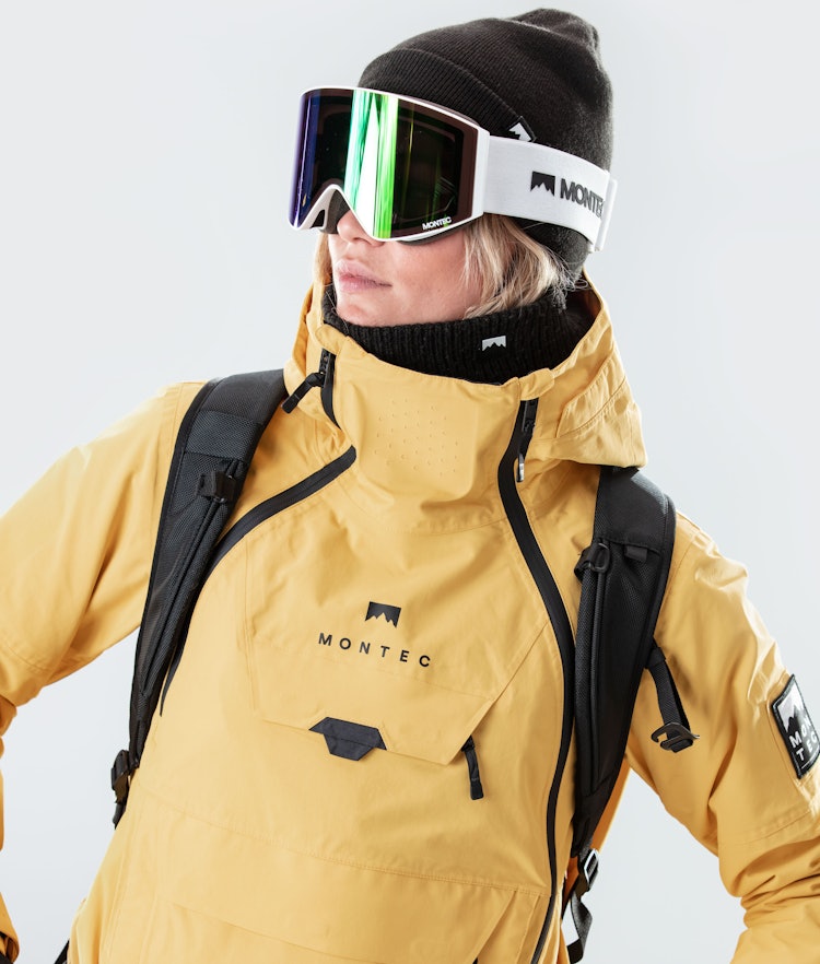 Montec Doom W 2020 Snowboardjacke Damen Yellow