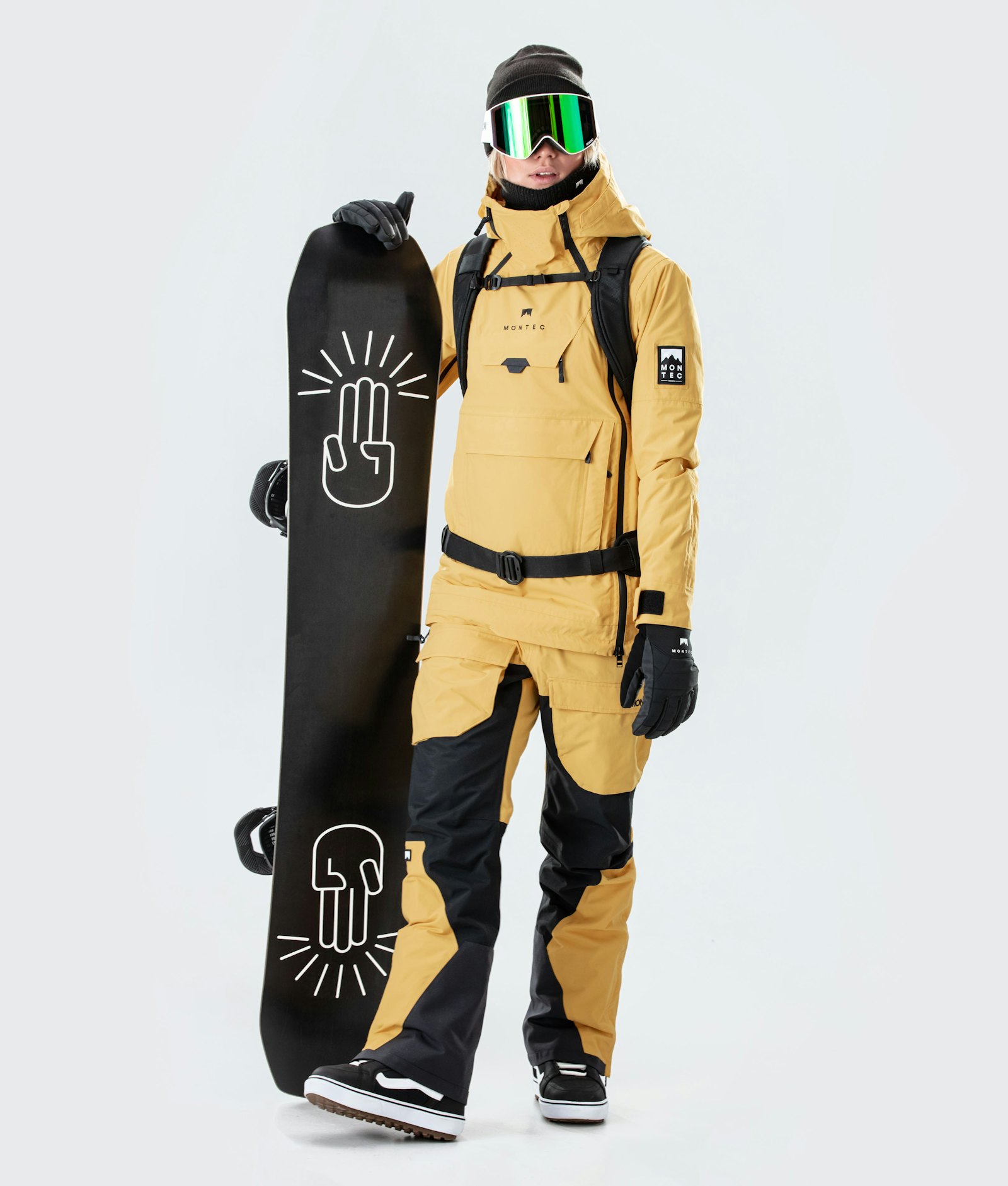 Doom W 2020 Snowboardjakke Dame Yellow