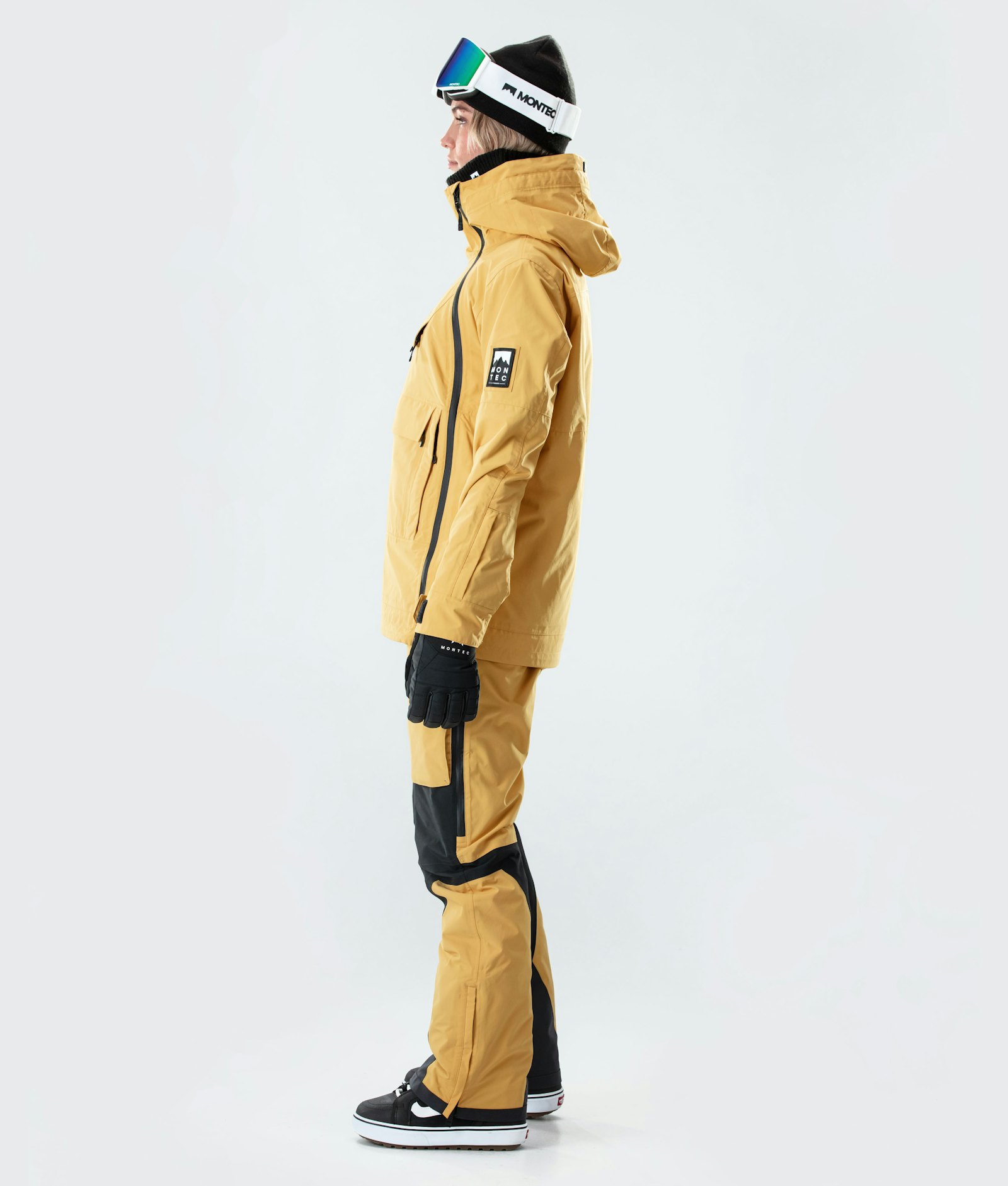 Montec Doom W 2020 Kurtka Snowboardowa Kobiety Yellow
