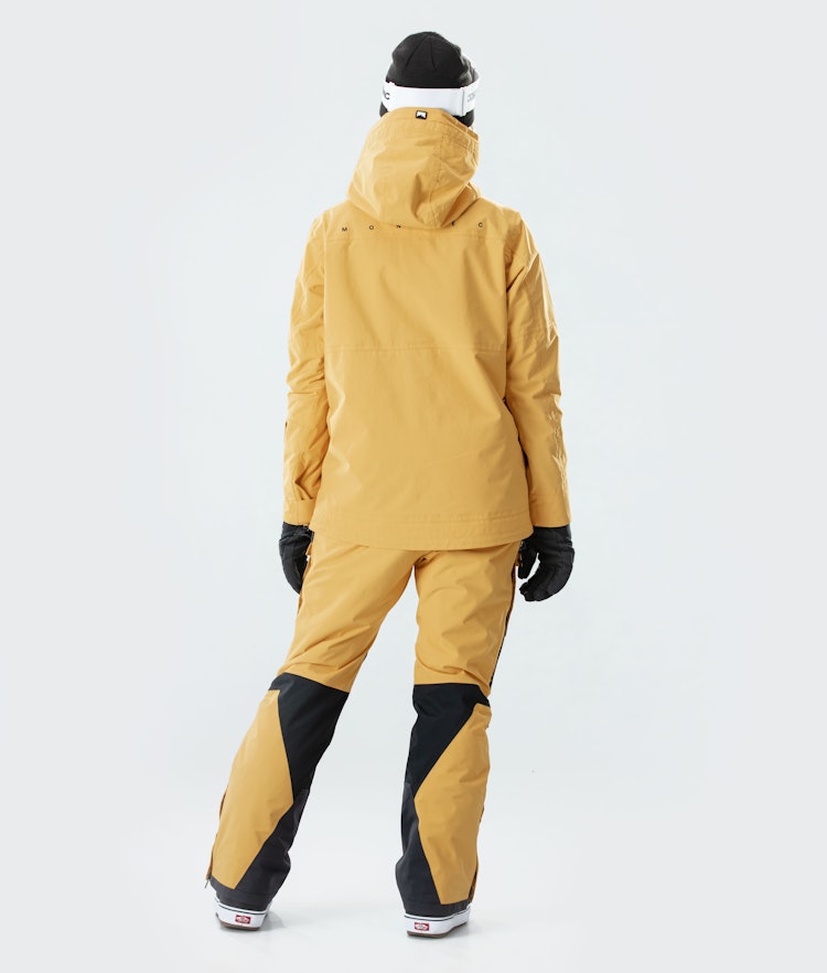 Doom W 2020 Veste Snowboard Femme Yellow, Image 9 sur 9