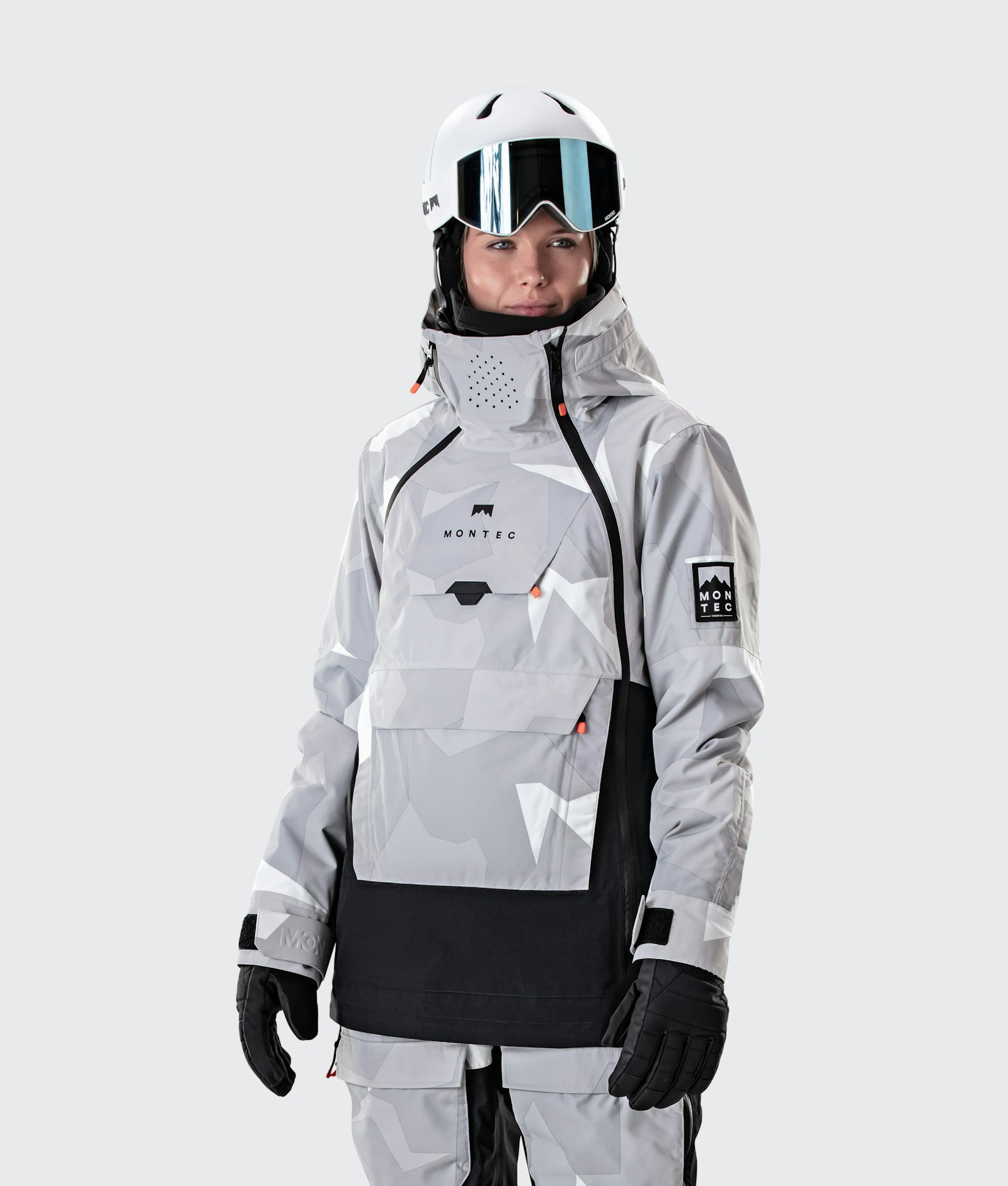 Montec Doom W 2020 Snowboardjacke Damen Snow Camo/Black
