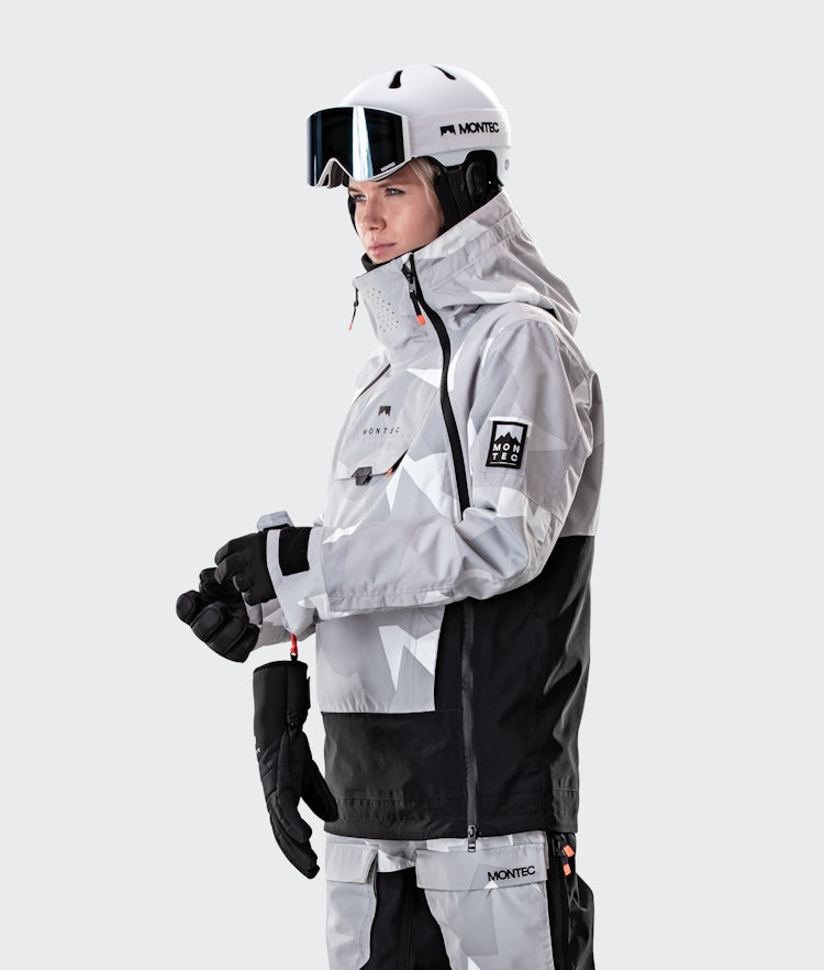 Doom W 2020 Snowboard Jacket Women Snow Camo/Black