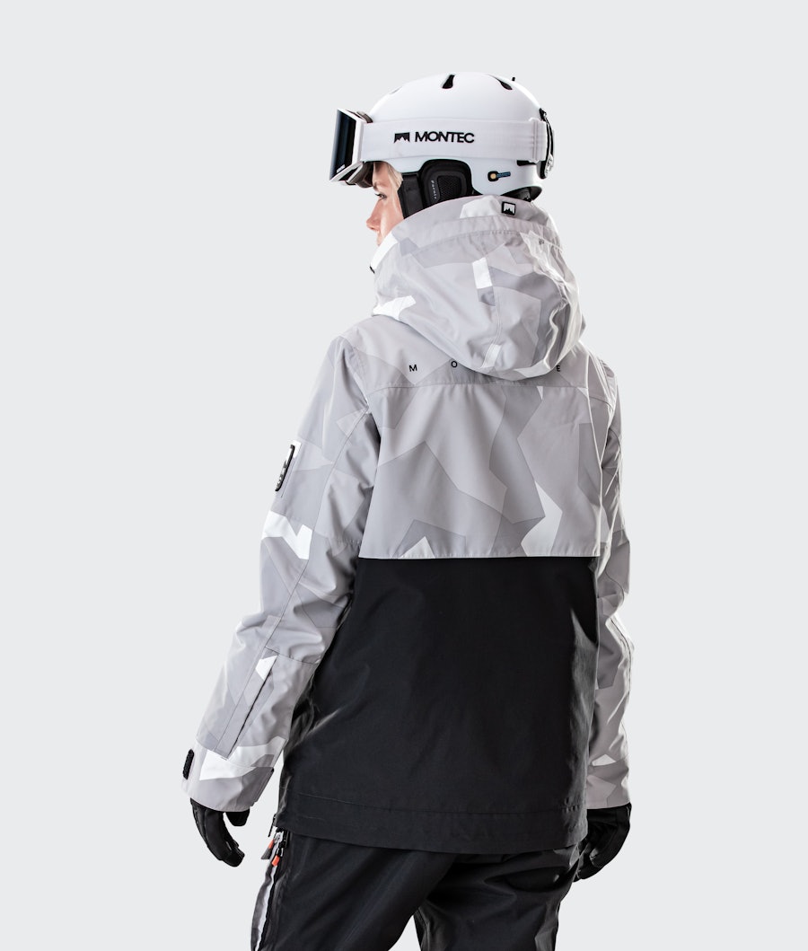 Montec Doom W 2020 Women's Snowboard Jacket Snow Camo/Black