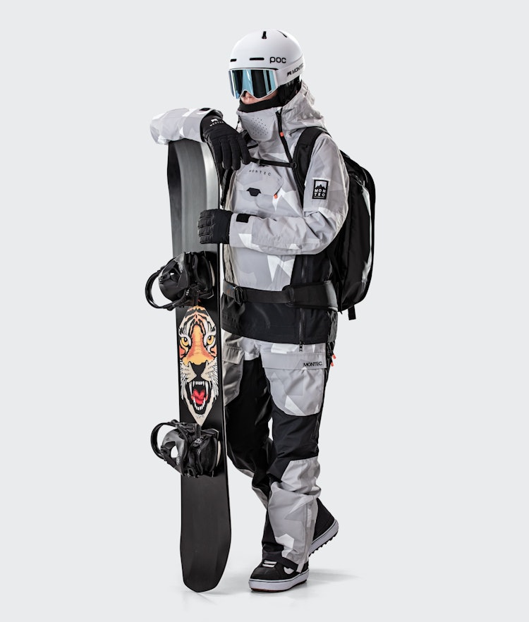 Montec Doom W 2020 Snowboard Jacket Women Snow Camo/Black, Image 7 of 9