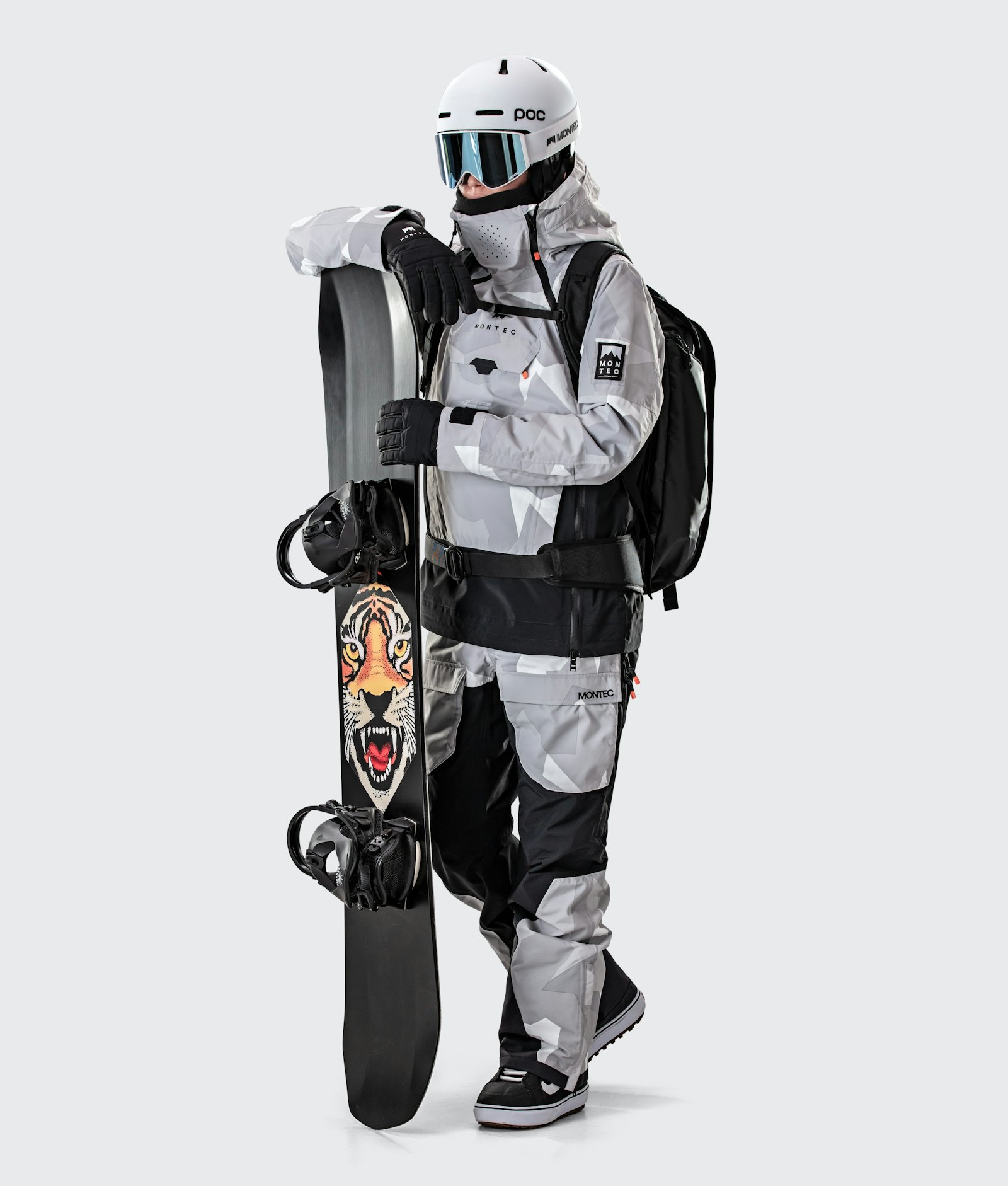 Montec Doom W 2020 Snowboard jas Dames Snow Camo/Black