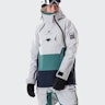 Montec Doom W 2020 Women's Snowboard Jacket Light Grey/Atlantic/Marine