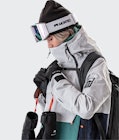 Doom W 2020 Veste Snowboard Femme Light Grey/Atlantic/Marine, Image 2 sur 11